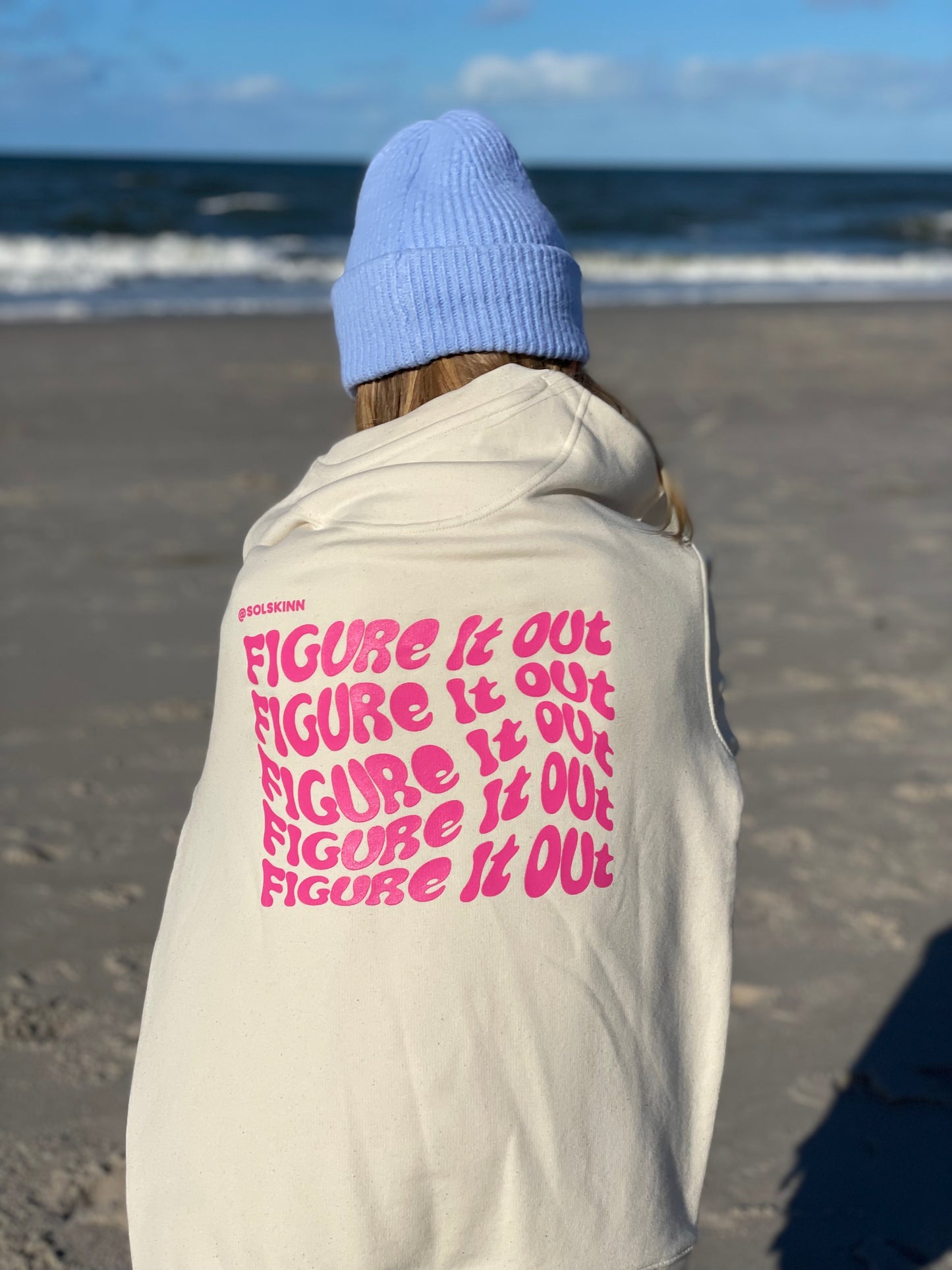 YOU WILL FIGURE IT OUT SWEATER NATURAL RAW
