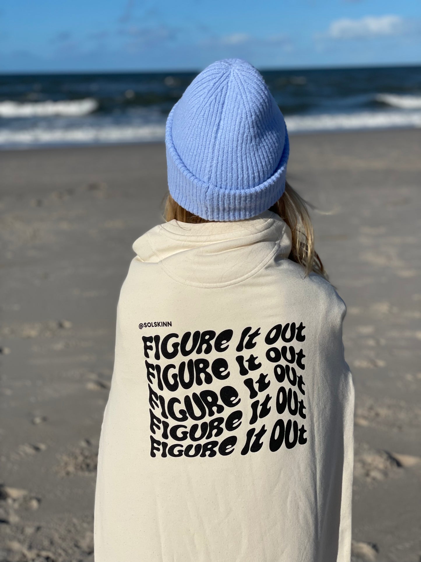 YOU WILL FIGURE IT OUT SWEATER NATURAL RAW