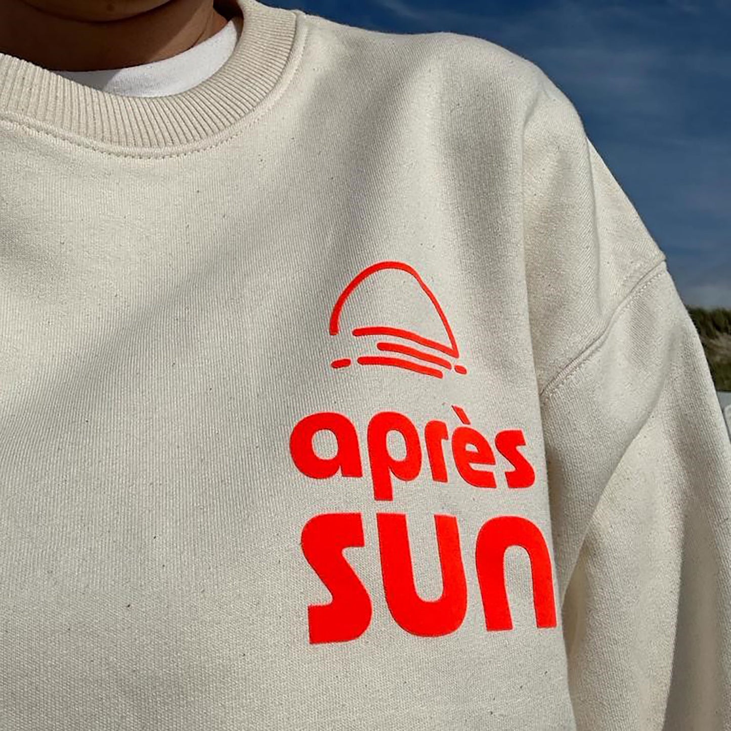 APRÈS SUN Sweater off-white