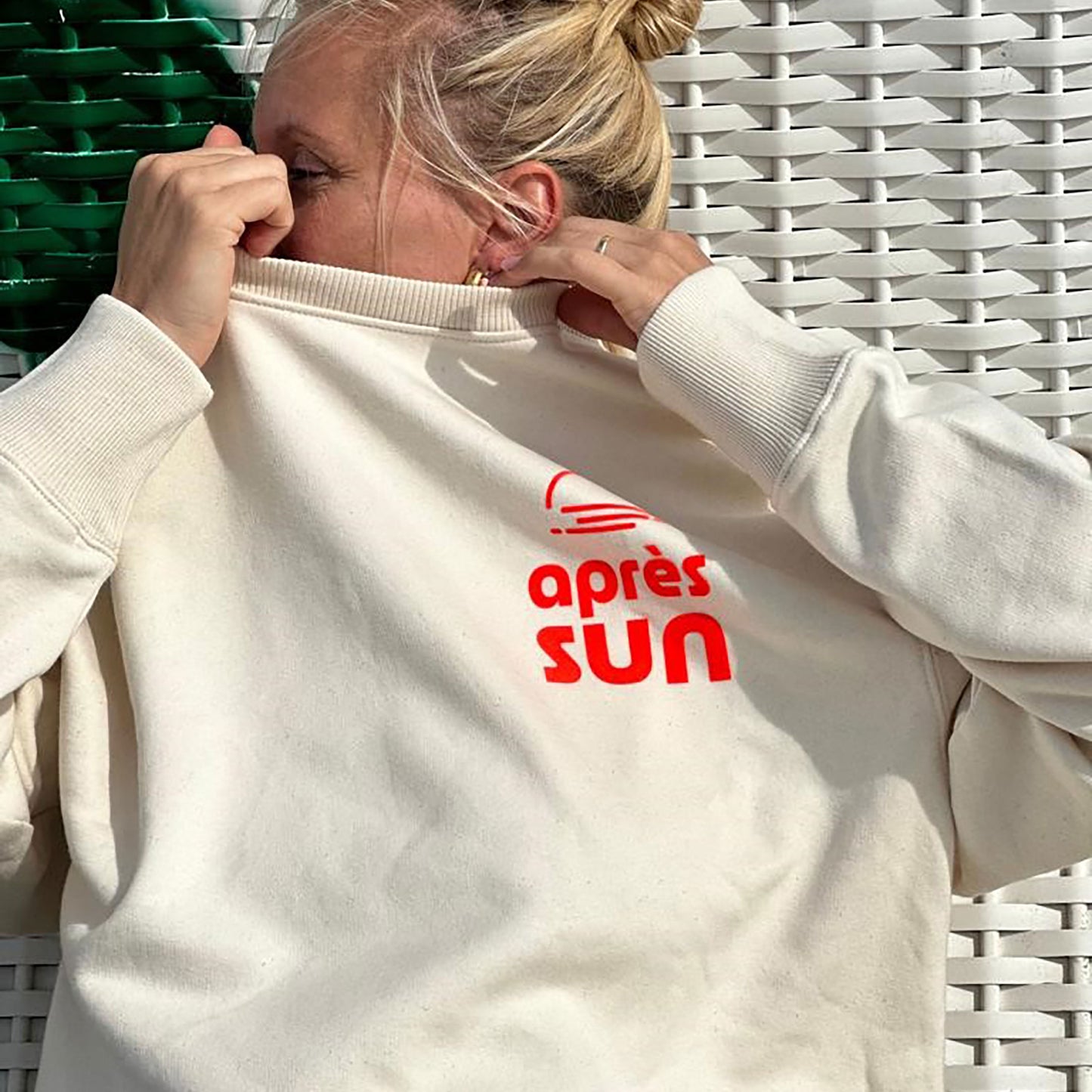 APRÈS SUN Sweater off-white