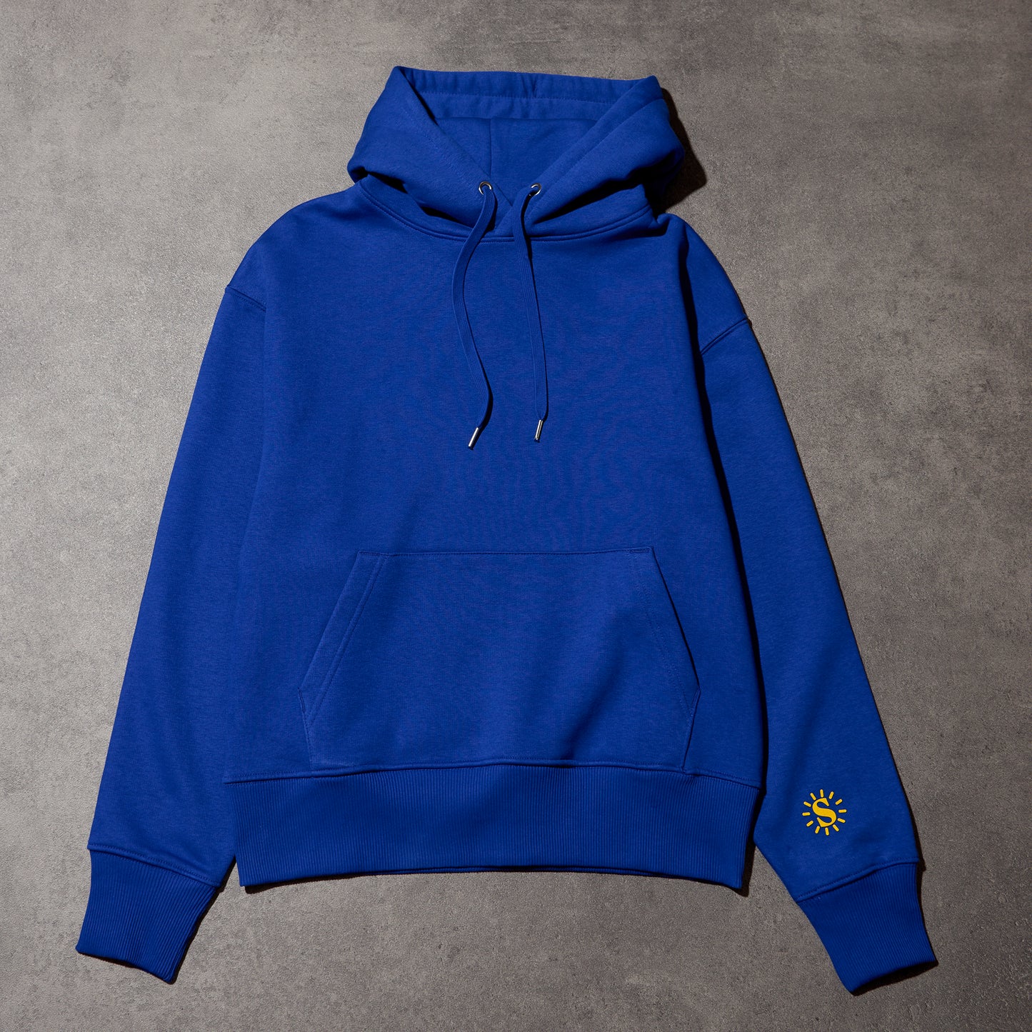 KEEP YOUR SUNNY SIDE UP Hoodie blau