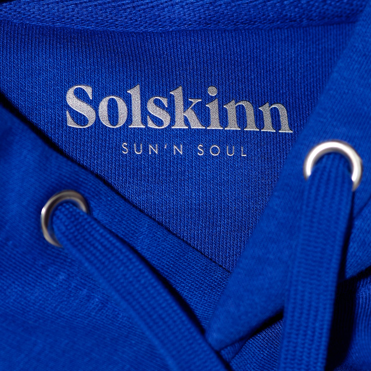 KEEP YOUR SUNNY SIDE UP Hoodie blau