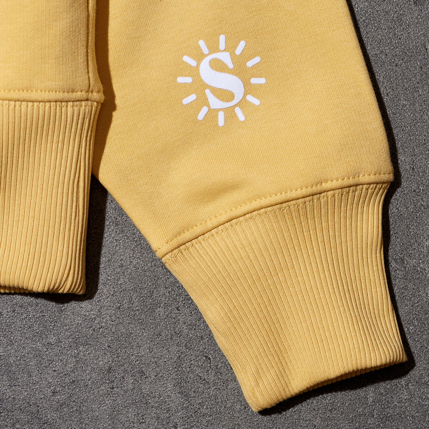 KEEP YOUR SUNNY SIDE UP Hoodie gelb