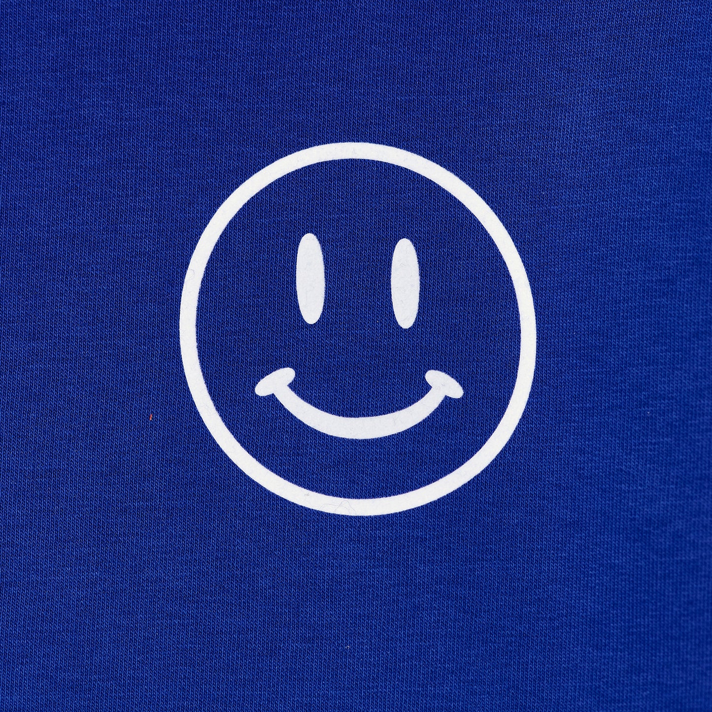 SMILEY SWEATER BLAU