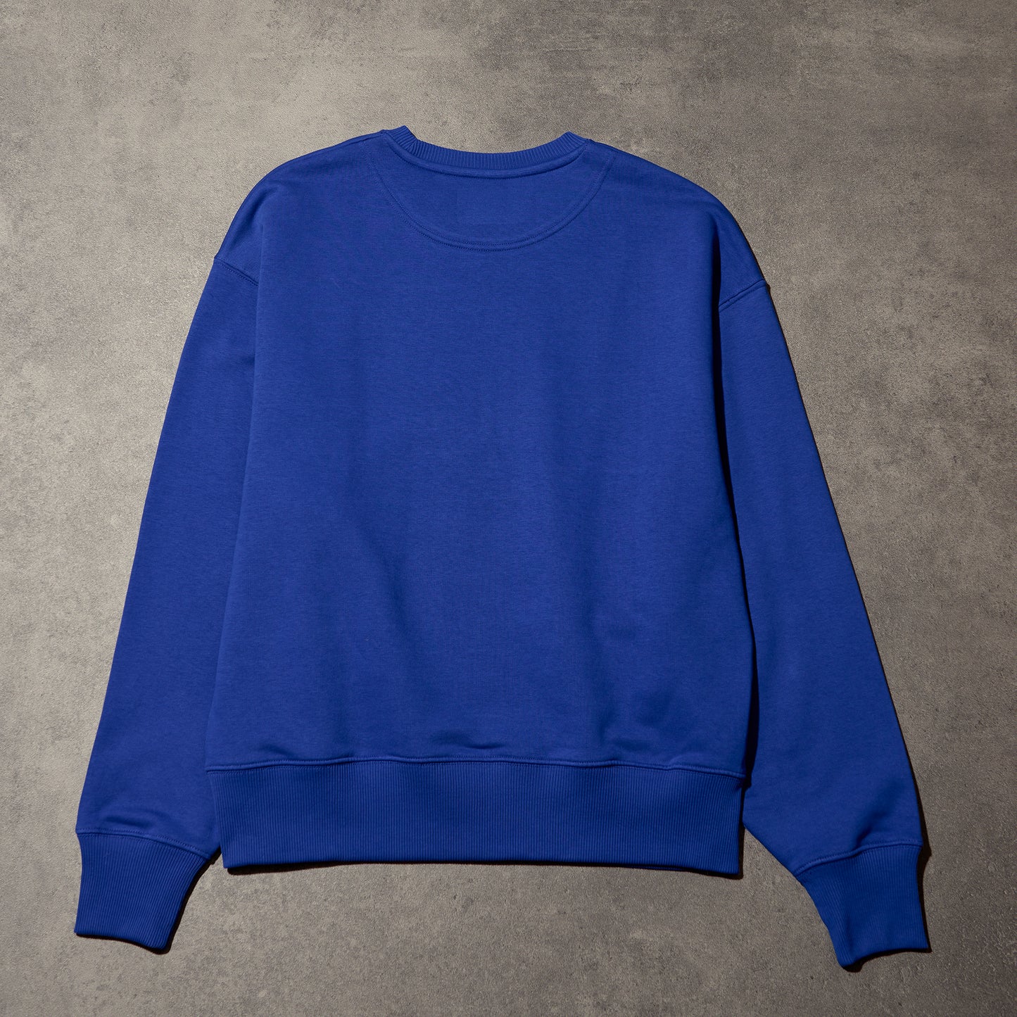 SMILEY SWEATER BLAU