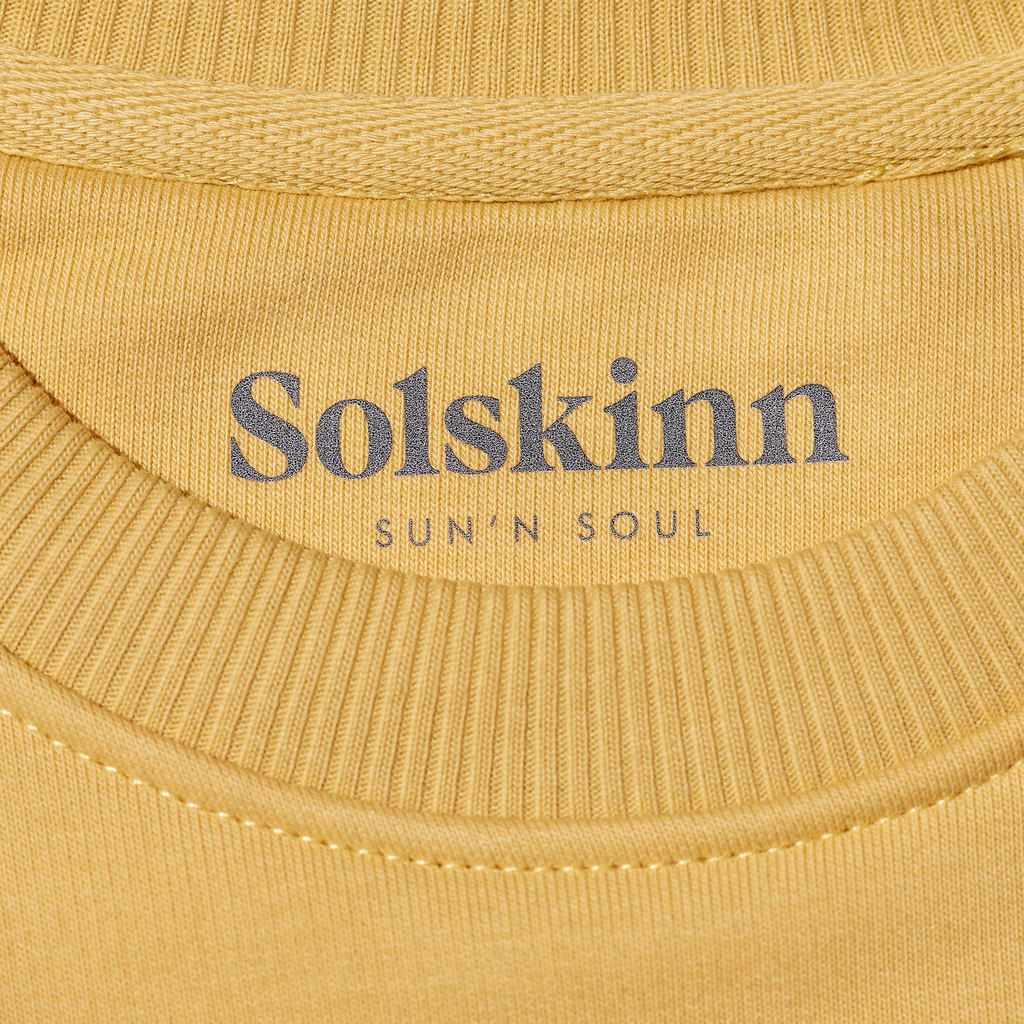 KEEP YOUR SUNNY SIDE UP Sweater gelb