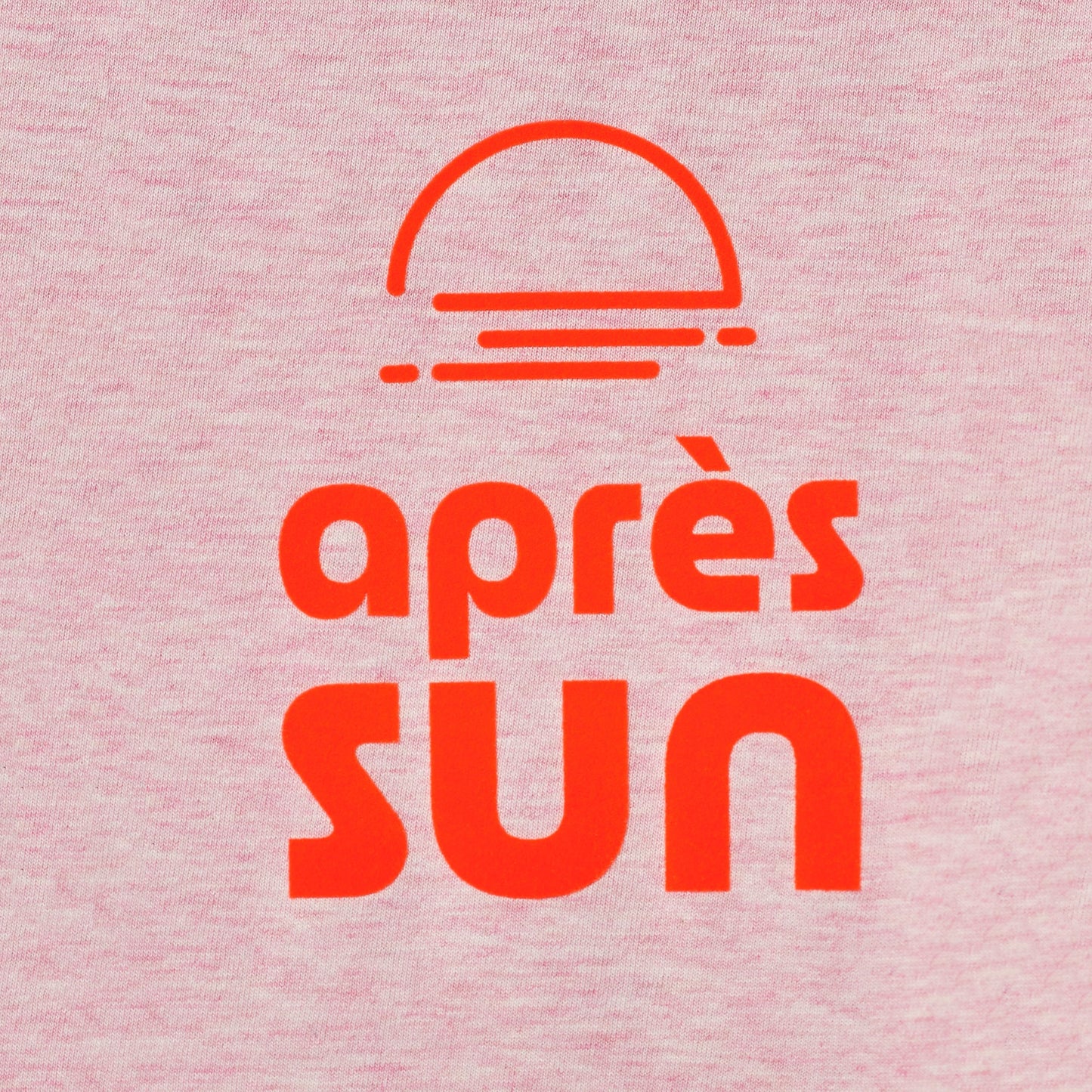 APRÈS SUN T-Shirt rosé